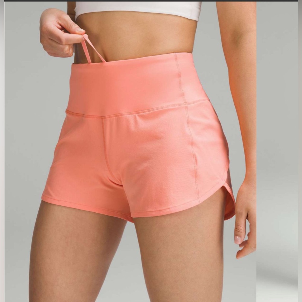 lululemon athletica Coral Athletic Shorts